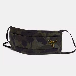 NEW Coach Rexy Wild Beast Camo Face Mask